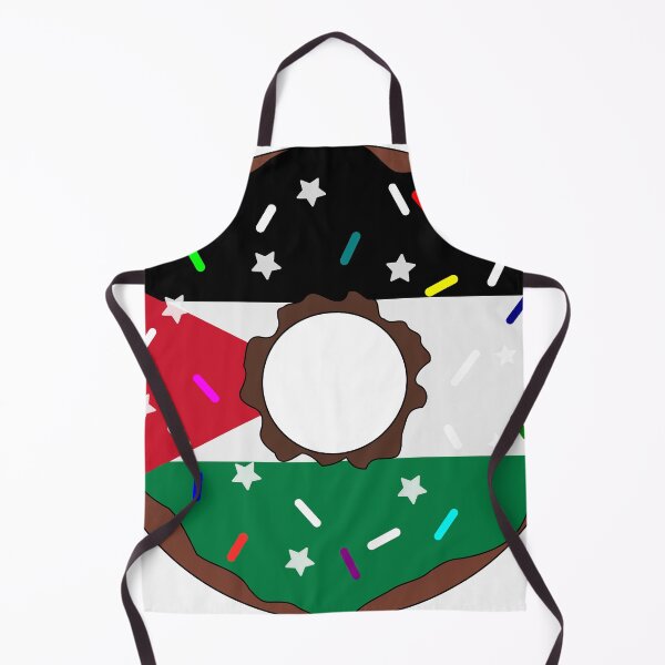 Item preview, Jordan Flag Donut – Colorful Sprinkles Country Pride designed and sold by TheIconSmith.