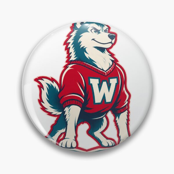 Item preview, Restored Lobos Mascot Vintage Style Design designed and sold by SpiritChuu.