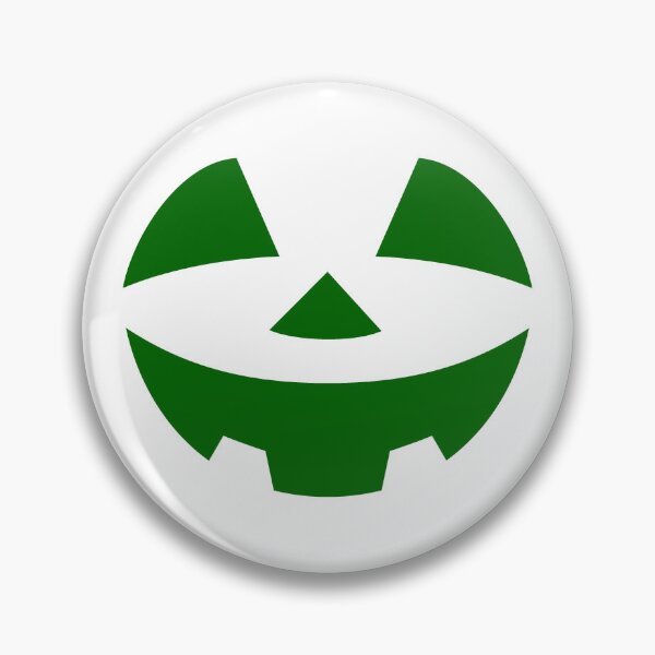 Item preview, Dark Green Classic Pumpkin Face Halloween Design designed and sold by pattern-archive.