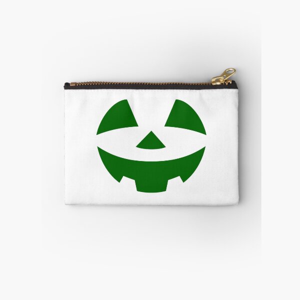Item preview, Dark Green Classic Pumpkin Face Halloween Design designed and sold by pattern-archive.