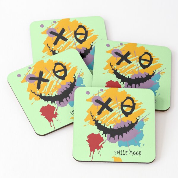 Item preview, Edgy Grunge Smiley Face - Graffiti Paint Splatter Art designed and sold by AetherNovus.