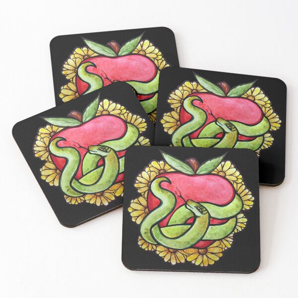 Item preview, Snake and Apple designed and sold by lacychenault.