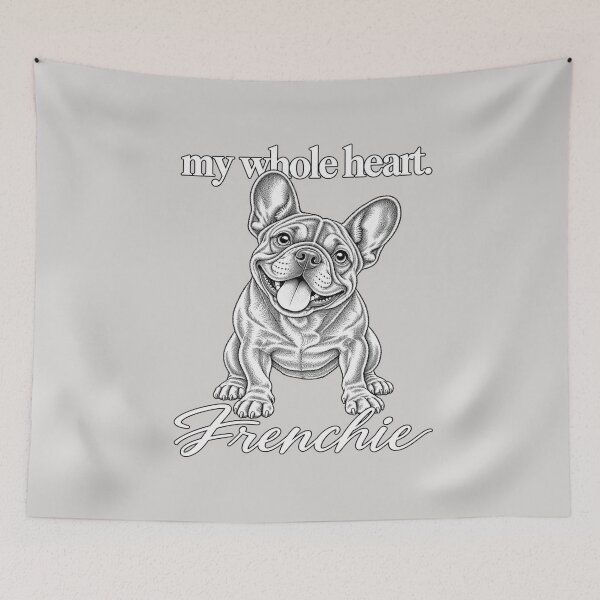 Item preview, French Bulldog. My whole Heart designed and sold by kel72.