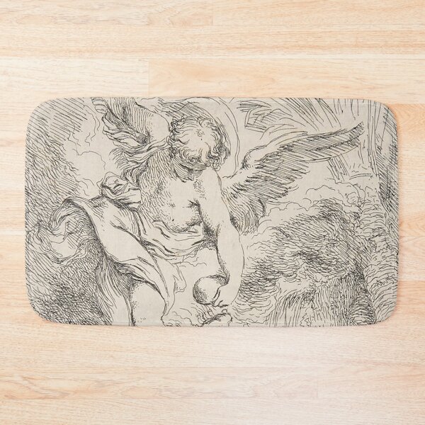 Item preview, An Angel Bringing Food to a Hermit by Jean Honoré Fragonard  designed and sold by AnimaliaStar.