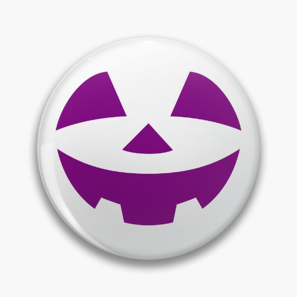 Item preview, Purple Classic Pumpkin Face Halloween Design designed and sold by pattern-archive.