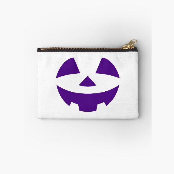 Item preview, Dark Purple Classic Pumpkin Face Halloween Design designed and sold by pattern-archive.