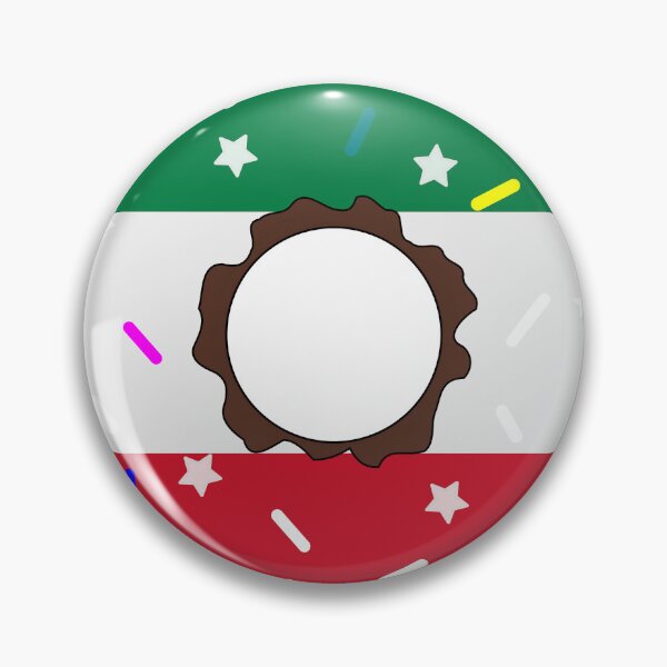 Item preview, Kuwait Flag Donut – Colorful Sprinkles Country Pride designed and sold by TheIconSmith.