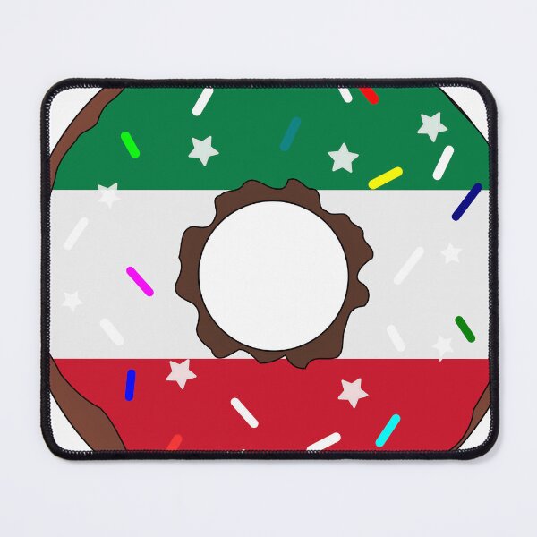 Item preview, Kuwait Flag Donut – Colorful Sprinkles Country Pride designed and sold by TheIconSmith.