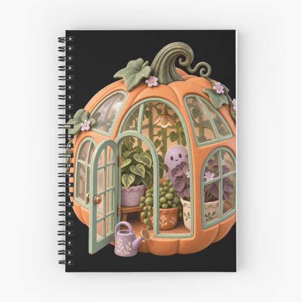 Item preview, Tiny Haunted Greenhouse Clay Halloween Plant Art designed and sold by TeNovaStudio.