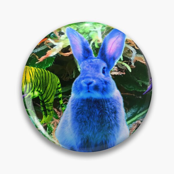 Aperçu de l'œuvre Blue Rabbit créée et vendue par Radical-Balance.