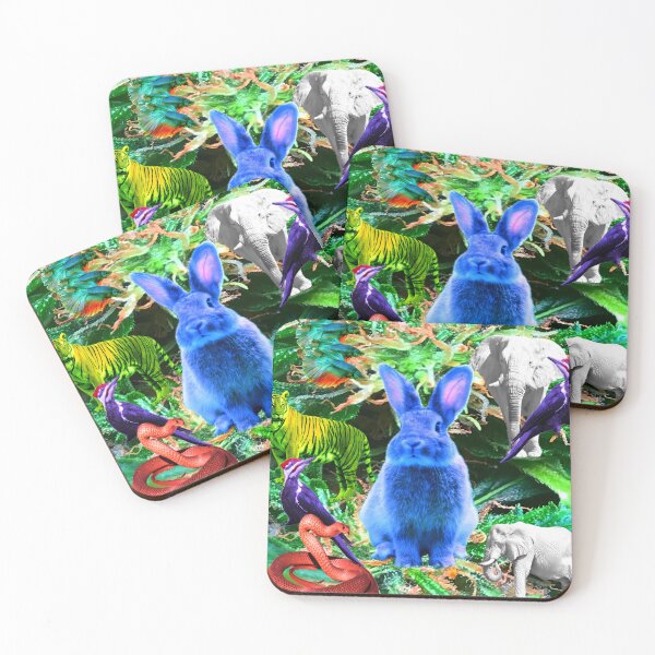 Aperçu de l'œuvre Blue Rabbit créée et vendue par Radical-Balance.