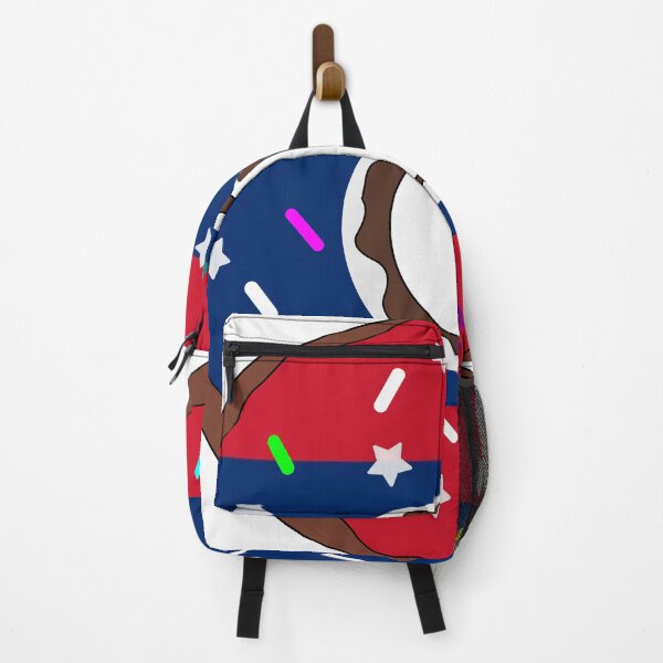 Item preview, Laos Flag Donut – Colorful Sprinkles Country Pride designed and sold by TheIconSmith.