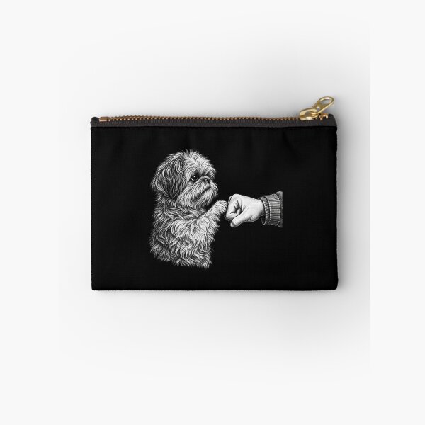 Item preview, Fluffy Dog Fist Bump designed and sold by ROUX-ART.