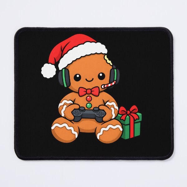 Item preview, Funny Christmas Gamer Gingerbread Xmas Gaming Men Boys Kids designed and sold by clothesy7.