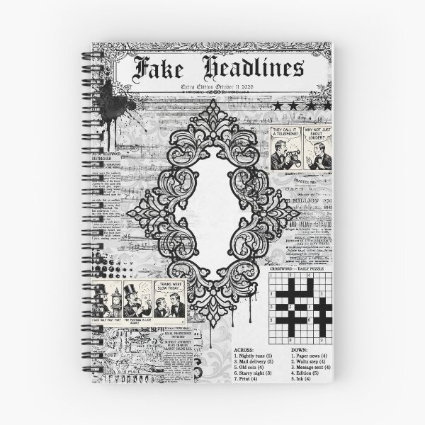 Item preview, Vintage Newspaper Collage-Mixed Media-Volume 01, No. 03 designed and sold by Legacy Star Designs.net.