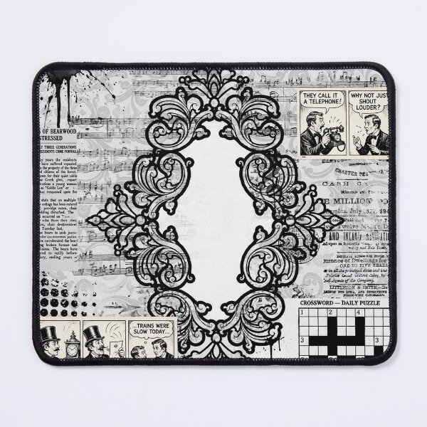 Item preview, Vintage Newspaper Collage-Mixed Media-Volume 01, No. 03 designed and sold by Legacy Star Designs.net.