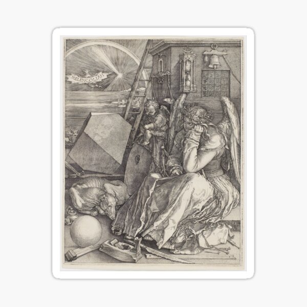 Item preview, Melancholia I (Dürer) designed and sold by ArtHistorical.
