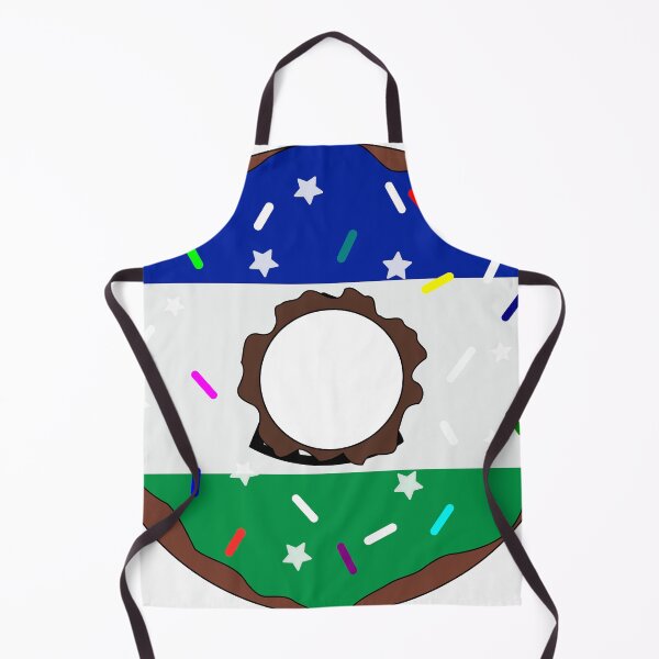 Item preview, Lesotho Flag Donut – Colorful Sprinkles Country Pride designed and sold by TheIconSmith.