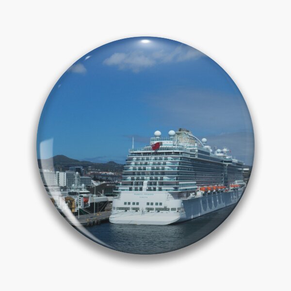 Item preview, Cruise Ship In Ponta Delgada designed and sold by Malcolm Snook.