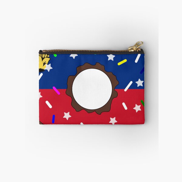 Item preview, Liechtenstein Flag Donut – Colorful Sprinkles Country Pride designed and sold by TheIconSmith.