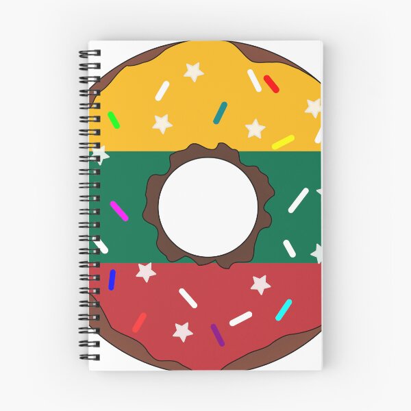 Item preview, Lithuania Flag Donut – Colorful Sprinkles Country Pride designed and sold by TheIconSmith.