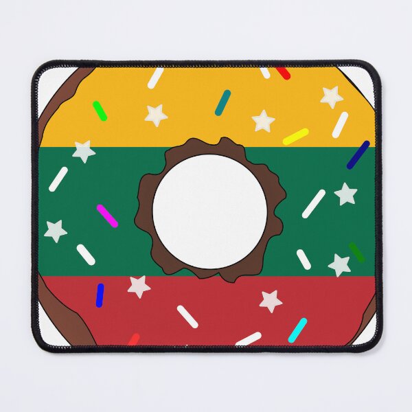 Item preview, Lithuania Flag Donut – Colorful Sprinkles Country Pride designed and sold by TheIconSmith.