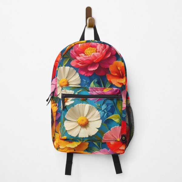 Item preview, Vibrant Multicolor Summer Flowers designed and sold by Sybille-Yates.