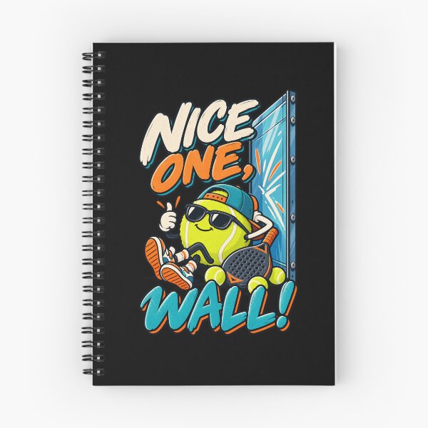 Item preview, Funny Padel Player Glass Wall Humor Nice One Wall designed and sold by MOTIFOLK.