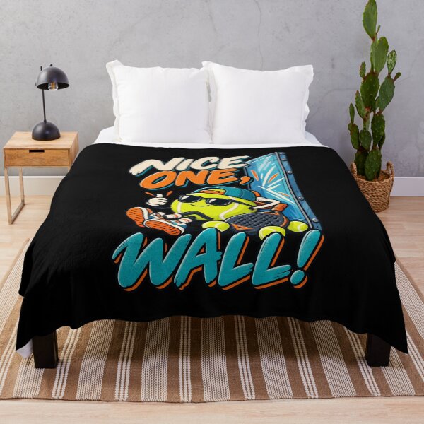 Item preview, Funny Padel Player Glass Wall Humor Nice One Wall designed and sold by MOTIFOLK.