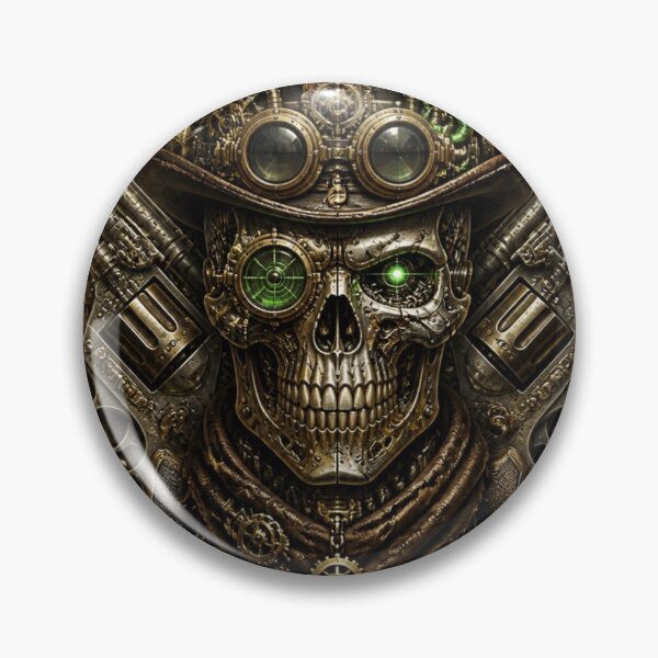 Item preview, ArtSteampunkCyberpunkSkull designed and sold by Artrendzs.