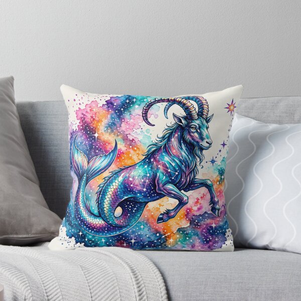 Item preview, Cosmic Capricorn Sea-Goat Zodiac Art designed and sold by Clavivs.