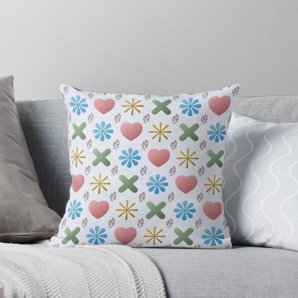 Item preview, Retro Abstract Shapes Pattern | Playful Mid Century Modern Geometric Print designed and sold by PatternXOXO.