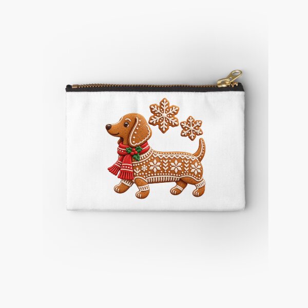 Item preview, Gingerbread Dachshund Christmas Cookie Dog Art designed and sold by TeNovaStudio.