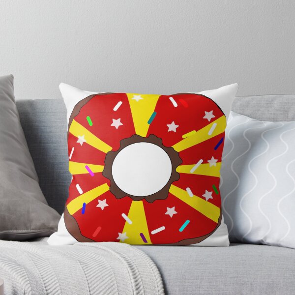 Item preview, Macedonia Flag Donut – Colorful Sprinkles Country Pride designed and sold by TheIconSmith.