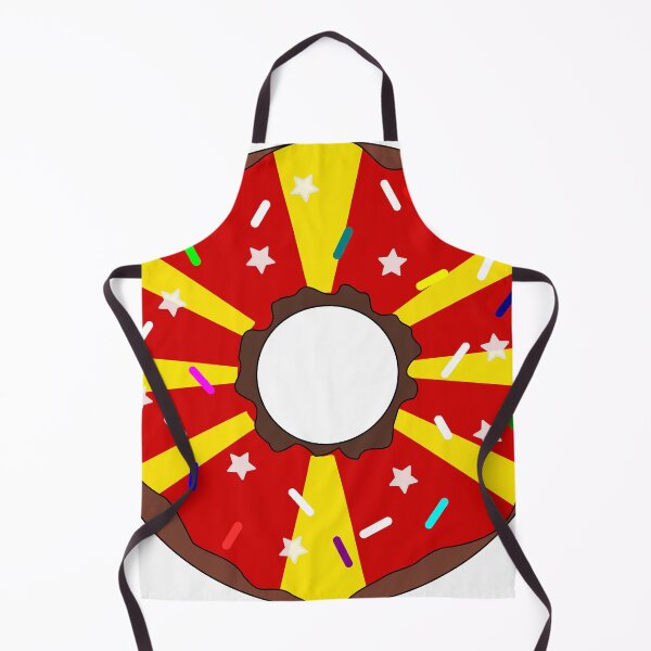 Item preview, Macedonia Flag Donut – Colorful Sprinkles Country Pride designed and sold by TheIconSmith.