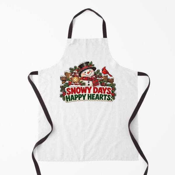 Item preview, Cute Christmas Snowman – Snowy Days Happy Hearts Winter Design designed and sold by SVALANART.