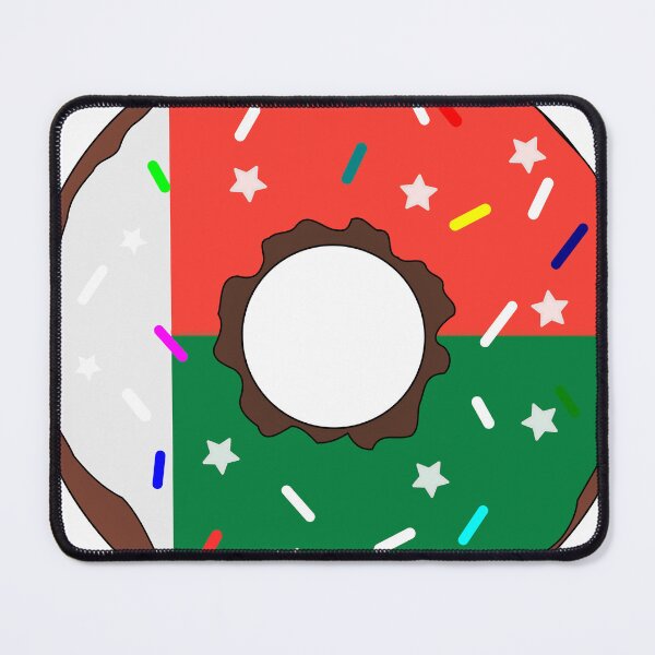 Item preview, Madagascar Flag Donut – Colorful Sprinkles Country Pride designed and sold by TheIconSmith.