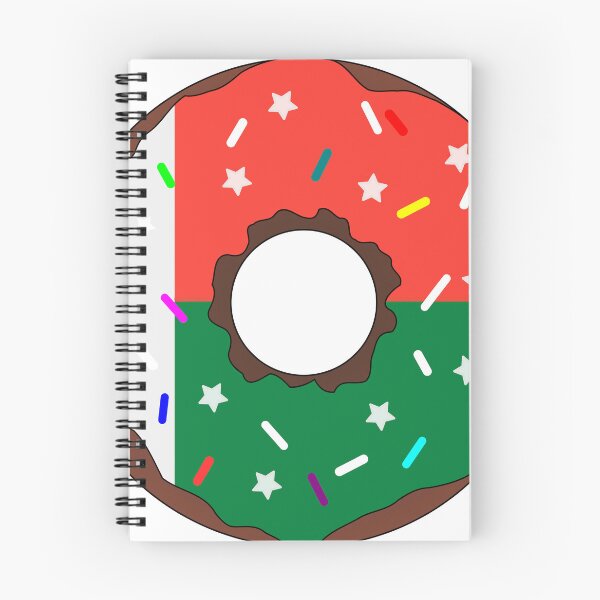 Item preview, Madagascar Flag Donut – Colorful Sprinkles Country Pride designed and sold by TheIconSmith.