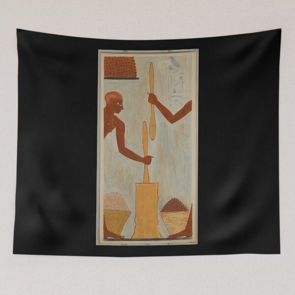 Item preview, Pounding Meal, Tomb of Rekhmire designed and sold by AnimaliaStar.