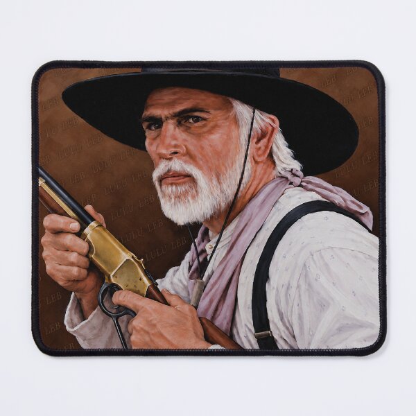 Item preview, Captain Woodrow Call — Unwavering Resolve designed and sold by LuluLeb.