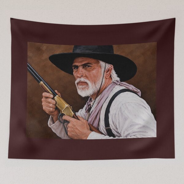 Item preview, Captain Woodrow Call — Unwavering Resolve designed and sold by LuluLeb.