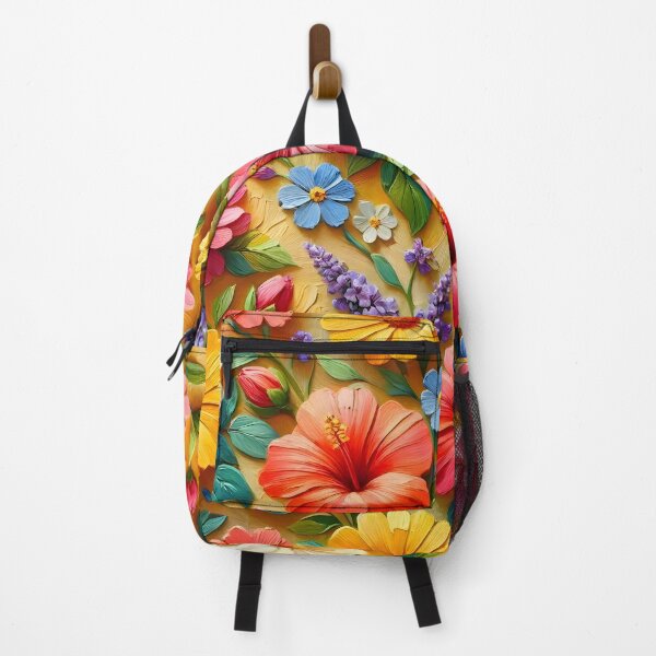 Item preview, Vibrant Multicolor Summer Flowers designed and sold by Sybille-Yates.