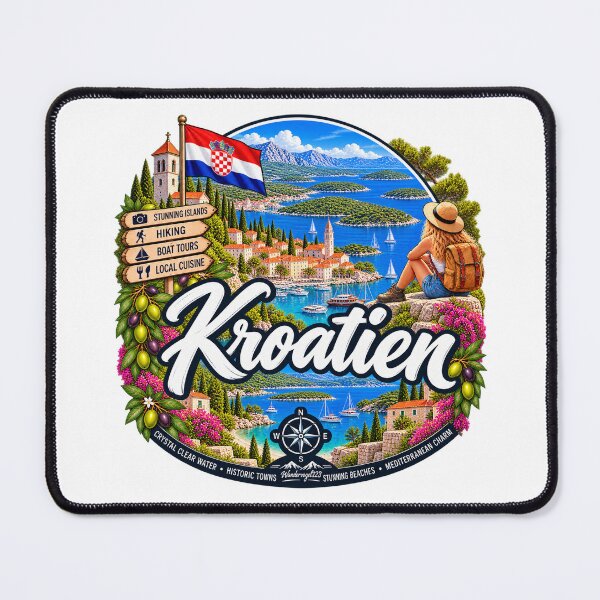 Item preview, Croatia – Dreamlike islands, Adriatic coast & hiking adventures designed and sold by Wandervogel123.