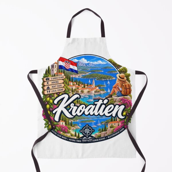Item preview, Croatia – Dreamlike islands, Adriatic coast & hiking adventures designed and sold by Wandervogel123.