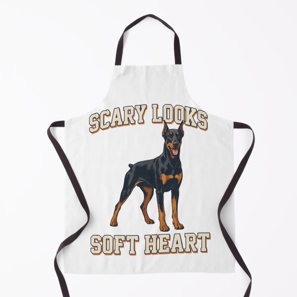 Item preview, Doberman - Funny Dog | Scary Looks Soft Heart designed and sold by No Excuses Supply.