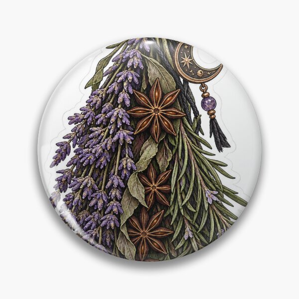 Item preview, Moonlit Lavender Herb Bundle designed and sold by InkPixell.