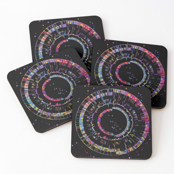 Item preview, Genomics, science, science art, DNA, DNA print, watercolor DNA designed and sold by AlejandraSchu.