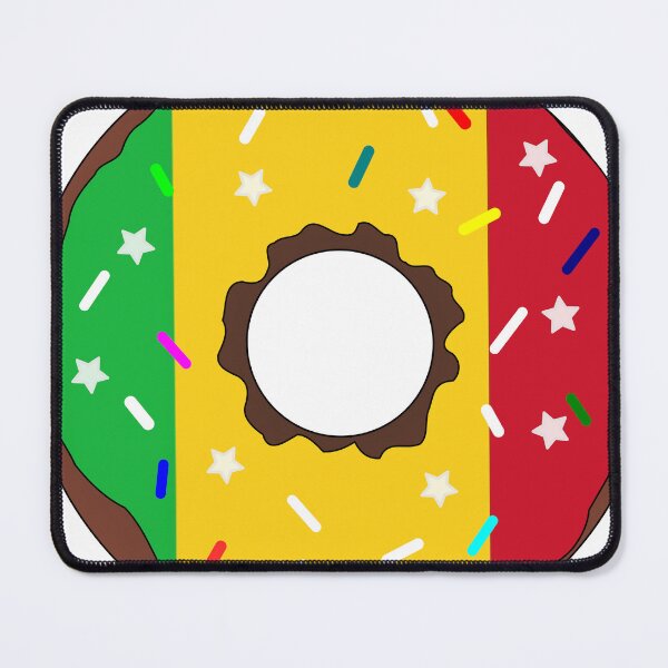 Item preview, Mali Flag Donut – Colorful Sprinkles Country Pride designed and sold by TheIconSmith.