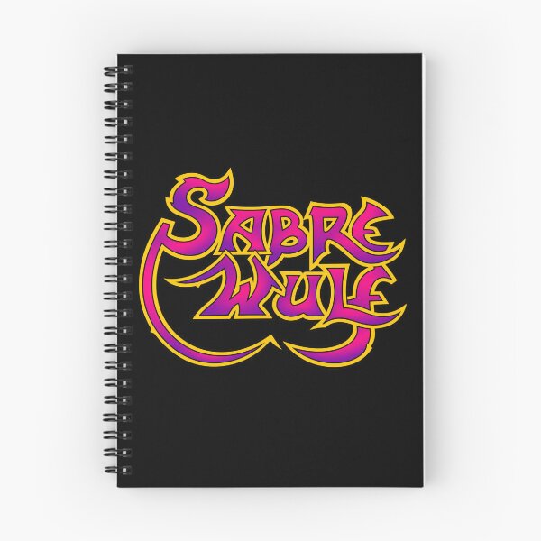 Item preview, Sabre Wulf - ultimate play the game 80's video game logo designed and sold by Mr Brigzy.