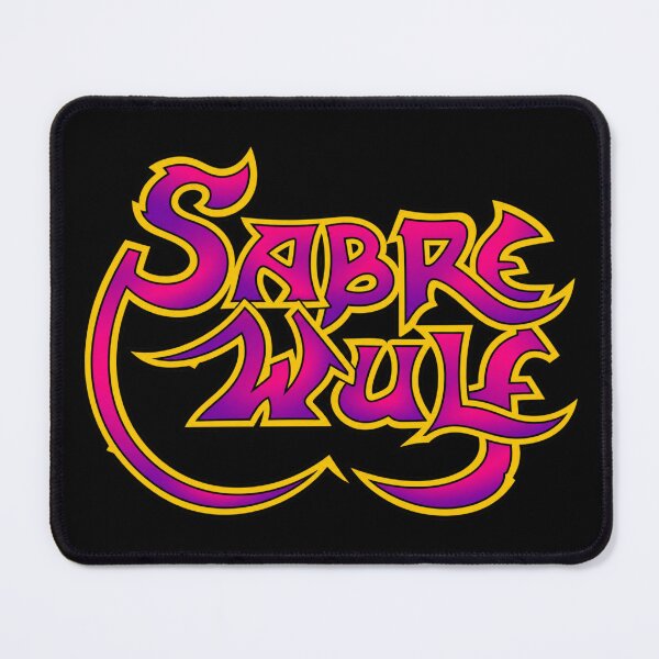 Item preview, Sabre Wulf - ultimate play the game 80's video game logo designed and sold by Mr Brigzy.